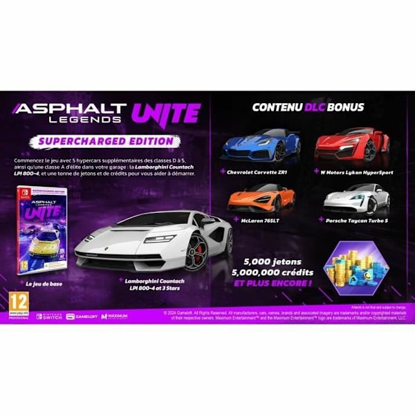 TV-spel för Switch Just For Games Asphalt Legends Unite