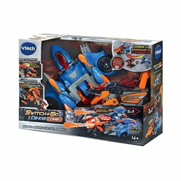 Omvandlingsbar superrobot Vtech Switch & Go Dinos Combo: SUPER