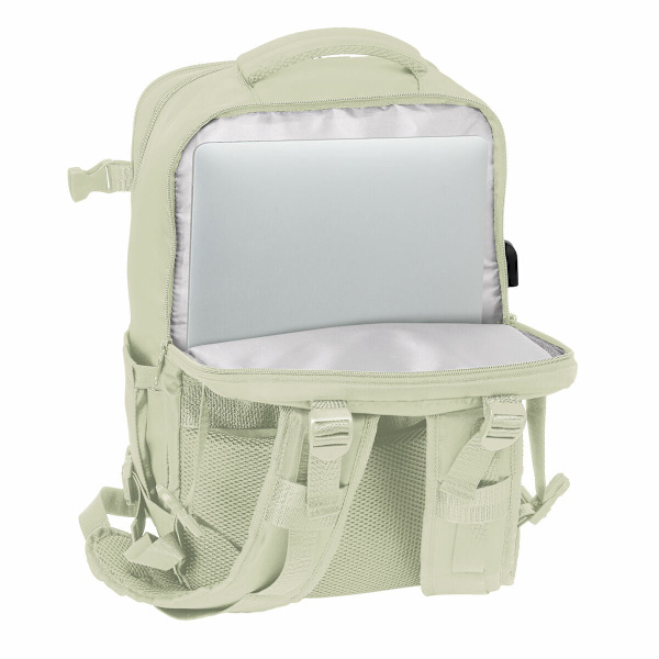 Skolryggsäck Safta Beige Beige