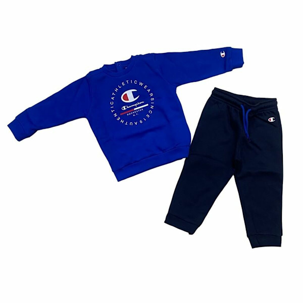 Träningskläder, Baby Champion Crewneck Suit Blå 9-12 månader