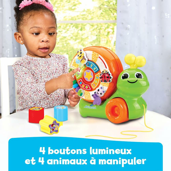 Skallra Vtech ROULI-ESCARGOT MAXI DISCOVERIES Snigel