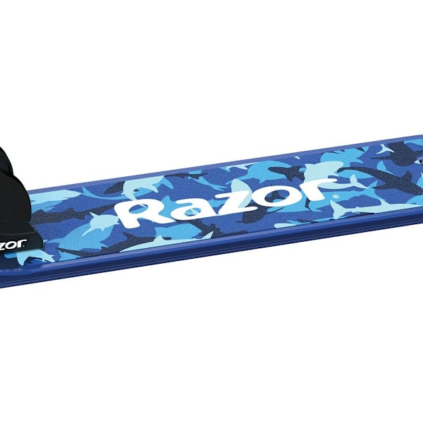 Sparkcykel A Shark Camo Razor 13010345 Blå