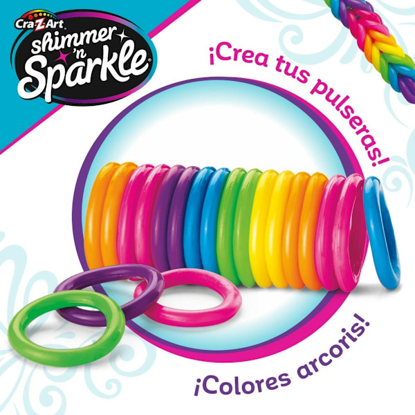 Armbandssats Cra-Z-Art Plast 3,4 x 0,3 x 2,7 cm 4 x 8 x 3,5 cm