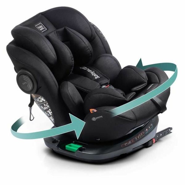 Bilstol Babyauto GYRO BLACK LINE EMBOSSED Svart 0 (de 0 a 10