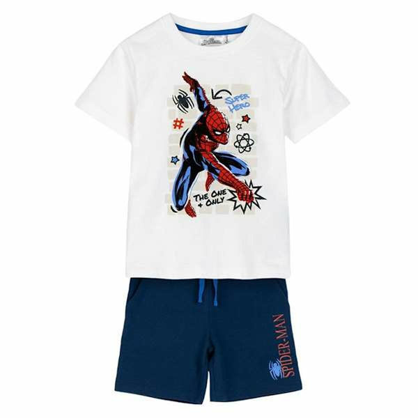 Set av kläder Spider-Man Vit 3 år