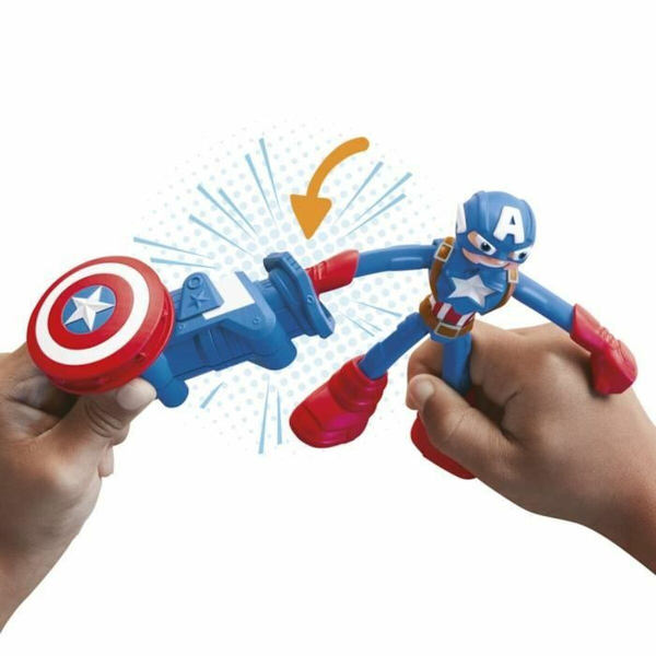 Modellera Spel Play-Doh Capitán América Set Stamper Shield