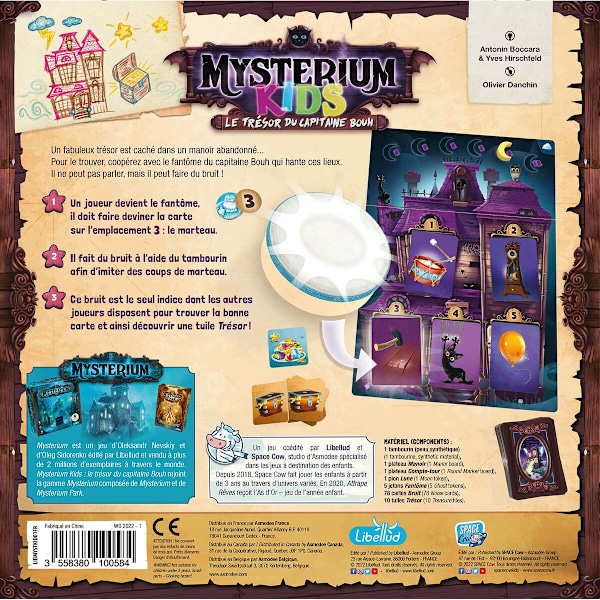 Sällskapsspel Asmodee Mysterium Kids: Le Trésor du Capitaine