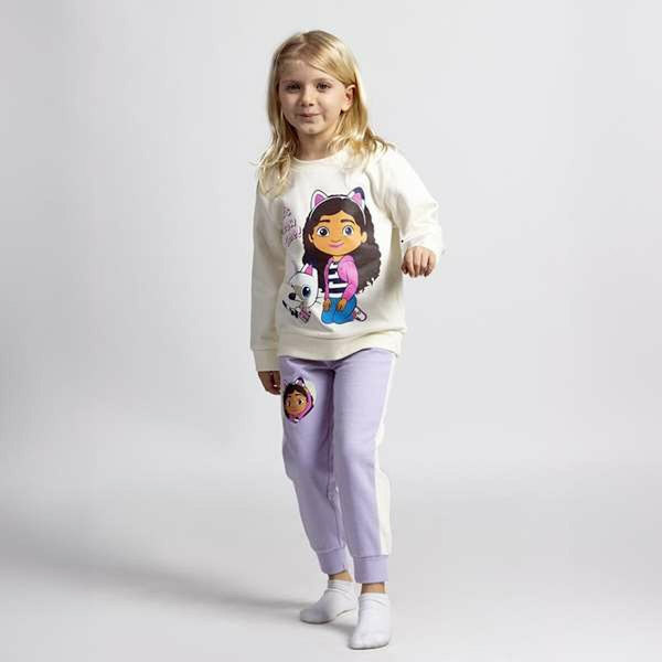 Träningsoverall, Barn Gabby's Dollhouse Beige 2 år