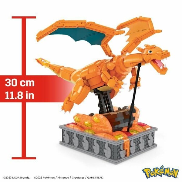 Konstruktionssats Pokémon Mega Construx - Motion Charizard 1664