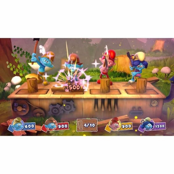 TV-spel för Switch Microids Les Schtroumpfs : Village Party