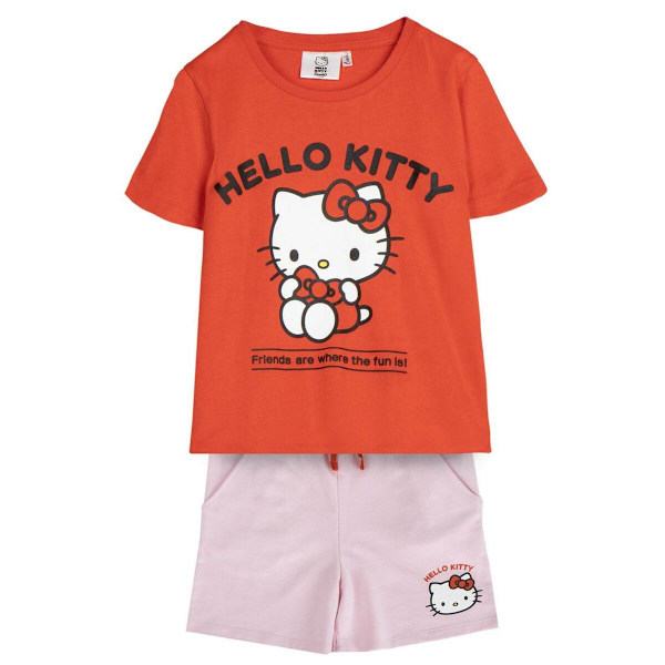 Set av kläder Hello Kitty Röd 5 år