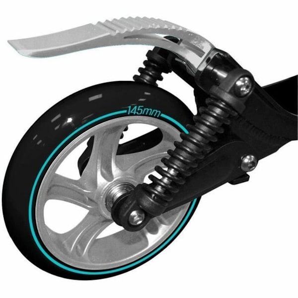 Sparkcykel Stamp Carbone Svart