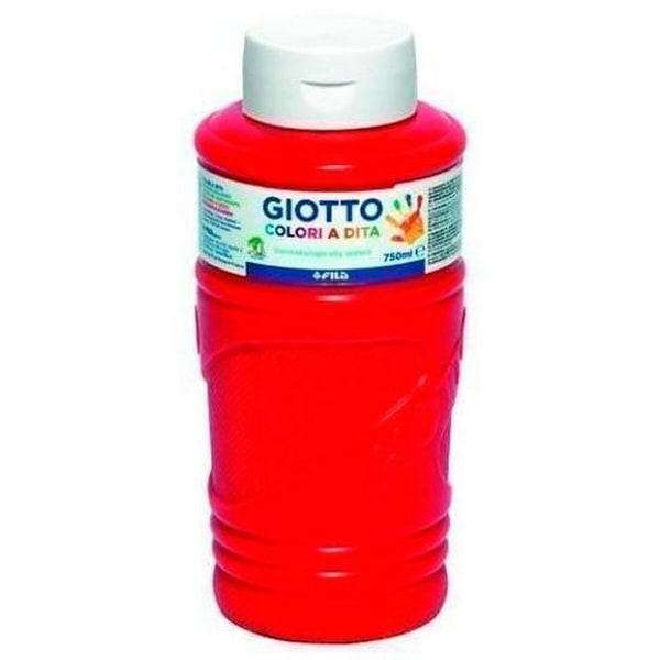Fingerfärg Giotto Röd 750 ml (6 antal)