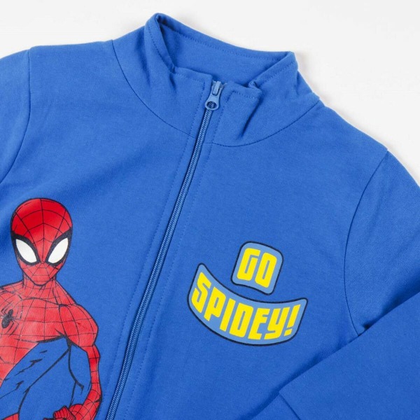 Träningsoverall, Barn Spider-Man Blå 3 år