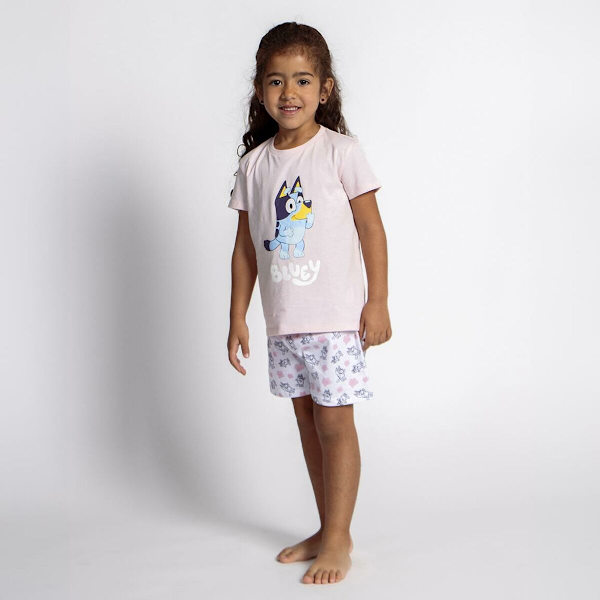 Pyjamas Barn Bluey Rosa 3 år