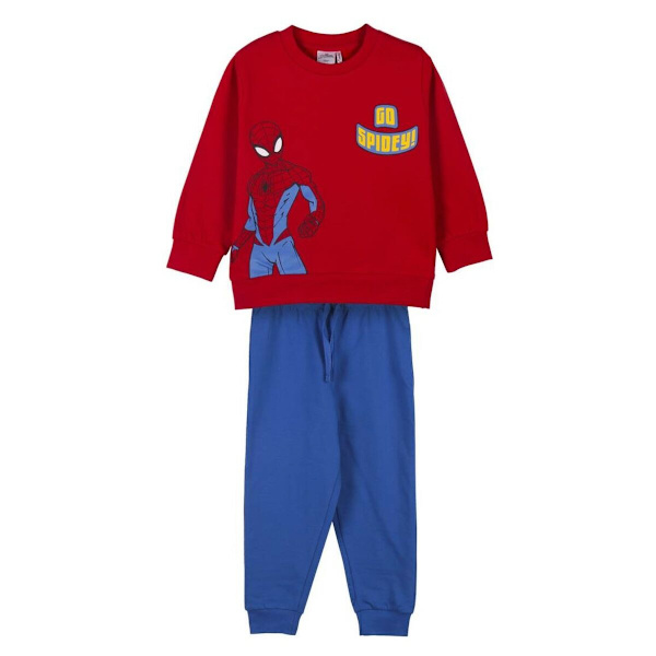 Träningsoverall, Barn Spider-Man Röd 5 år