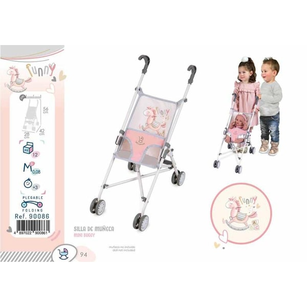 Dockvagn Decuevas Funny 28 x 46 x 56 cm