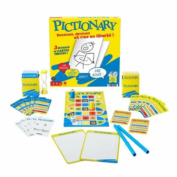 Sällskapsspel Mattel PICTIONARY