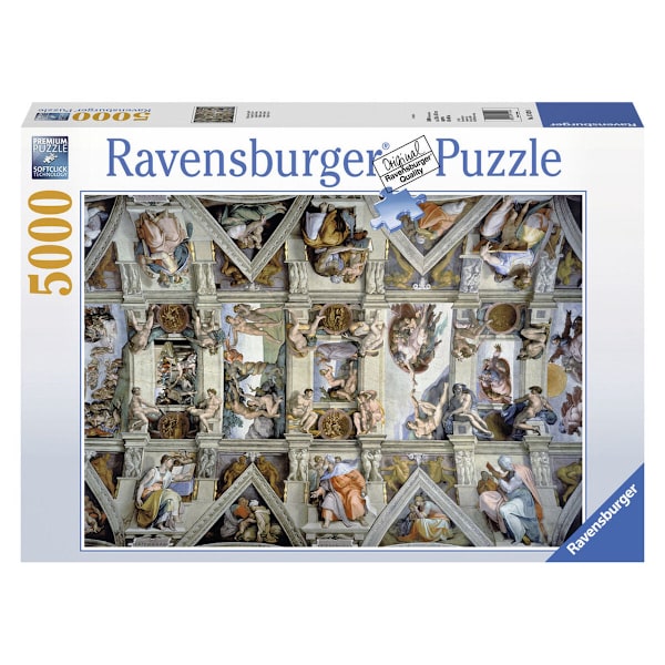 Pussel Ravensburger 17429 The Sistine Chapel - Michelangelo 5000