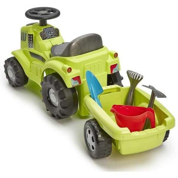 Trehjuling Ecoiffier Släp Traktor
