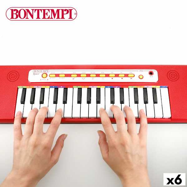 Tangentbord Bontempi 47 x 3,5 x 13 cm (6 antal)