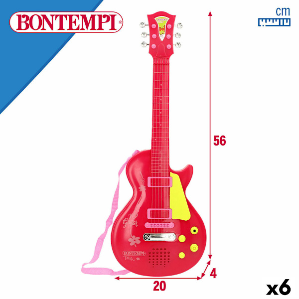 Gitarr för barn Bontempi 20 x 56 x 4 cm (6 antal)