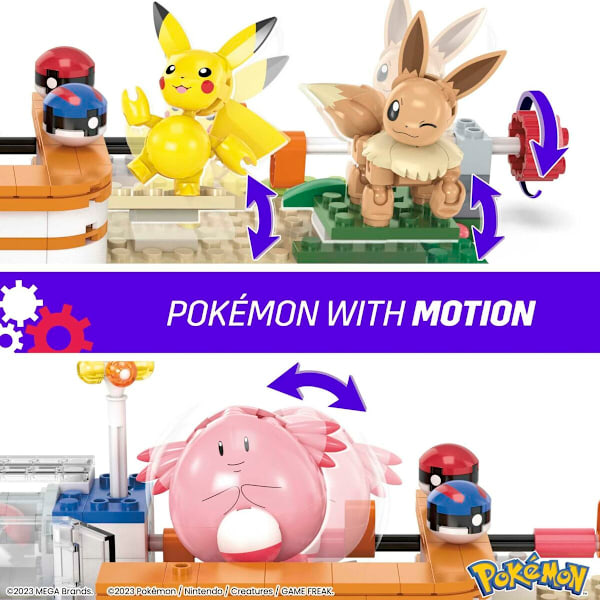 Konstruktionssats Pokémon Mega Construx - Forest Pokémon Center