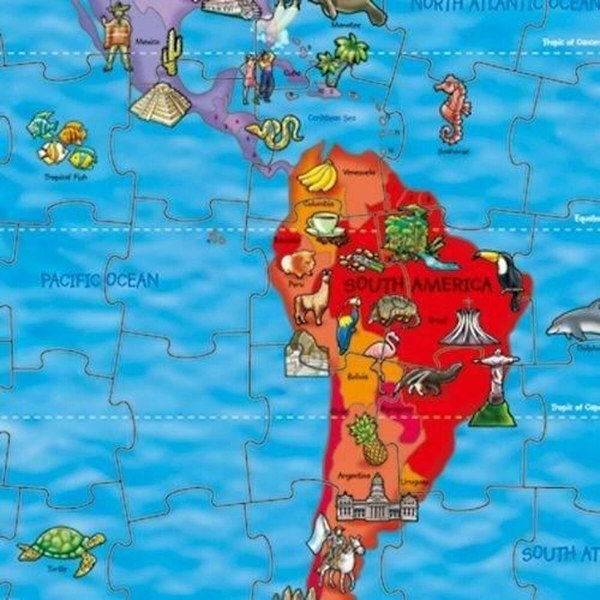 Pussel Orchard World Map (FR)