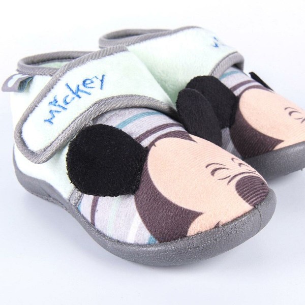 Hustofflor Mickey Mouse Grön Ljusgrön 21