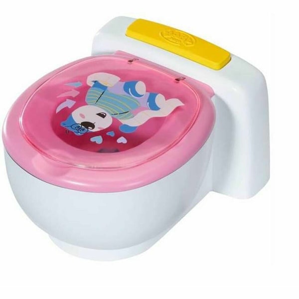 Docka tillbehör Zapf Creation Bath Poo-PooToilet med ljud (43