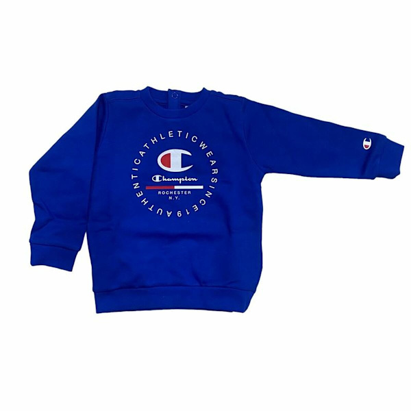Träningskläder, Baby Champion Crewneck Suit Blå 9-12 månader