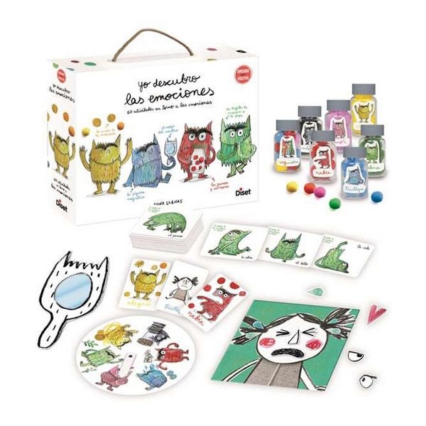 Pedagogiskt spel för små barn Diset Yo descubro las emociones