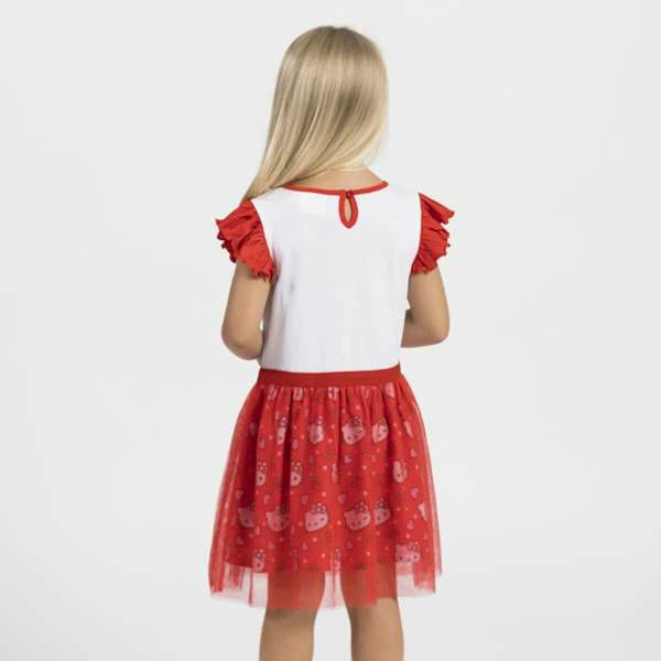 Klänning Hello Kitty Röd 4 år