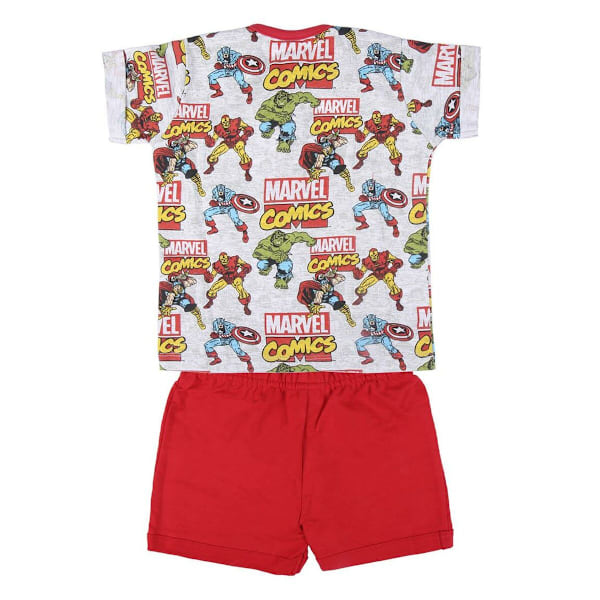 Set av kläder Marvel Röd 24 månader
