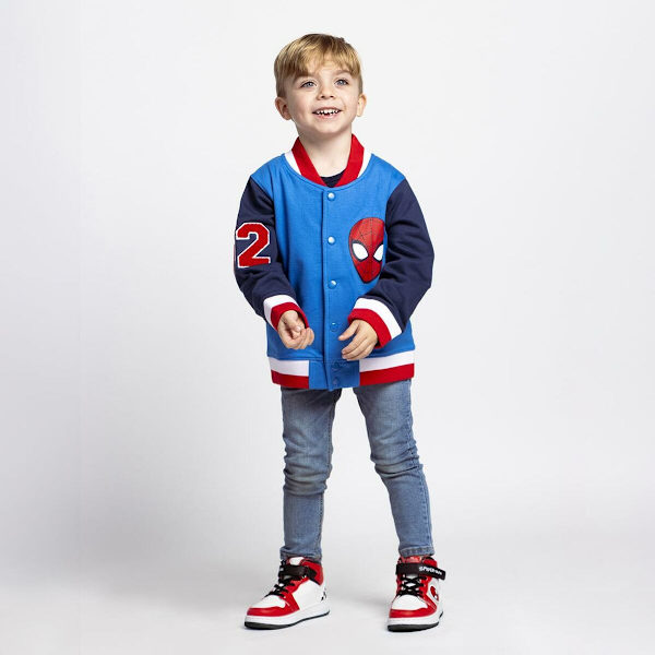 Jacka Barn Spider-Man Blå 4 år