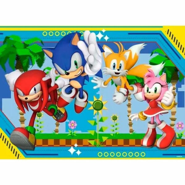 Pussel Ravensburger Sonic 100 Delar