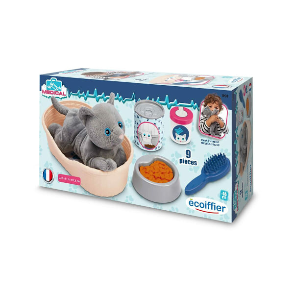 Mjukisleksak Ecoiffier Katt Multicolour