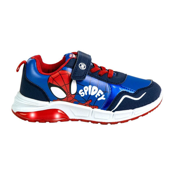 Skor i ledig stil med LED-ljus Spidey Blå 28
