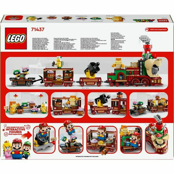 Byggsats Lego 71437 Bowser's Express Train Multicolour 1392