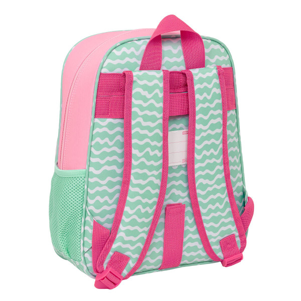 Skolryggsäck Lilo & Stitch Ice cream Rosa 26 x 34 x 11 cm