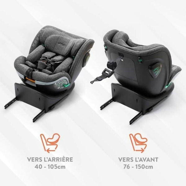 Bilstol Babyauto XPERTA GREY DOBBY Grå 0 (de 0 a 10 kilos) I (9