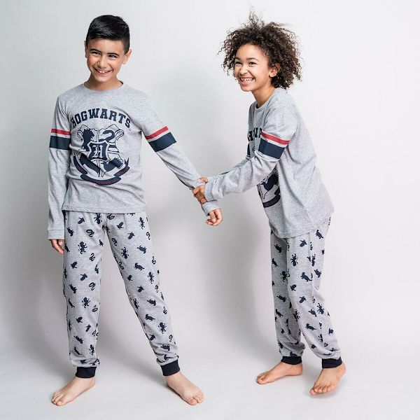 Pyjamas Barn Harry Potter Grå 10 år