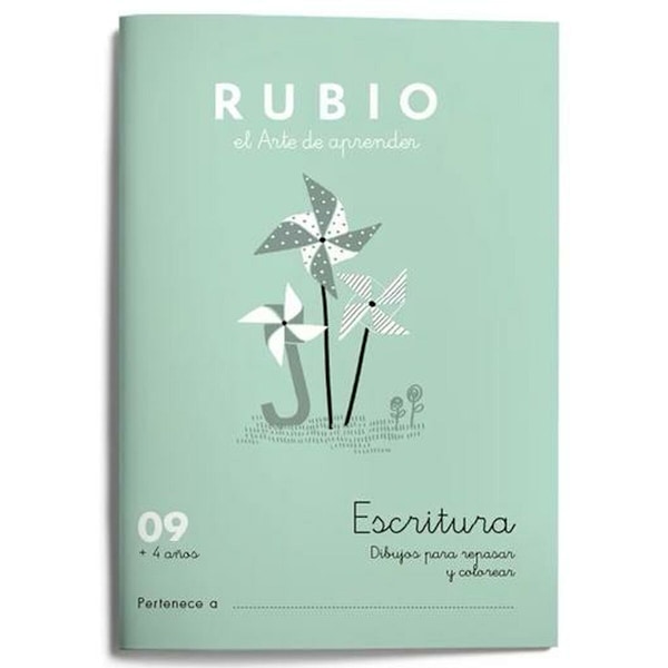 Writing and calligraphy notebook Rubio Nº09 A5 spanska (10
