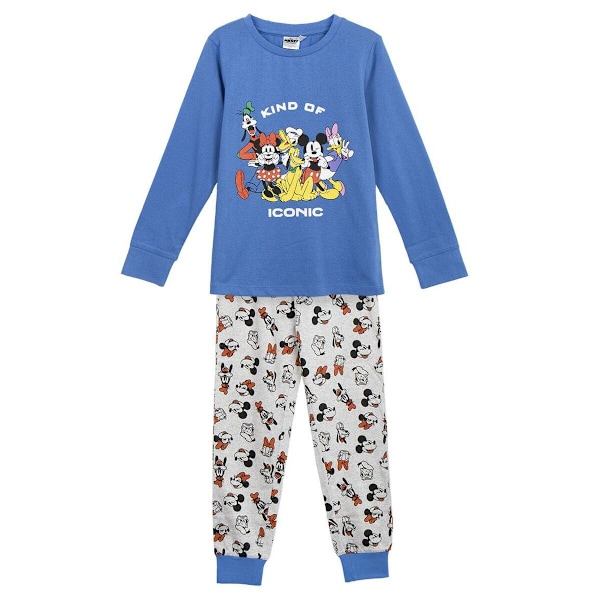 Pyjamas Barn Mickey Mouse Blå 10 år