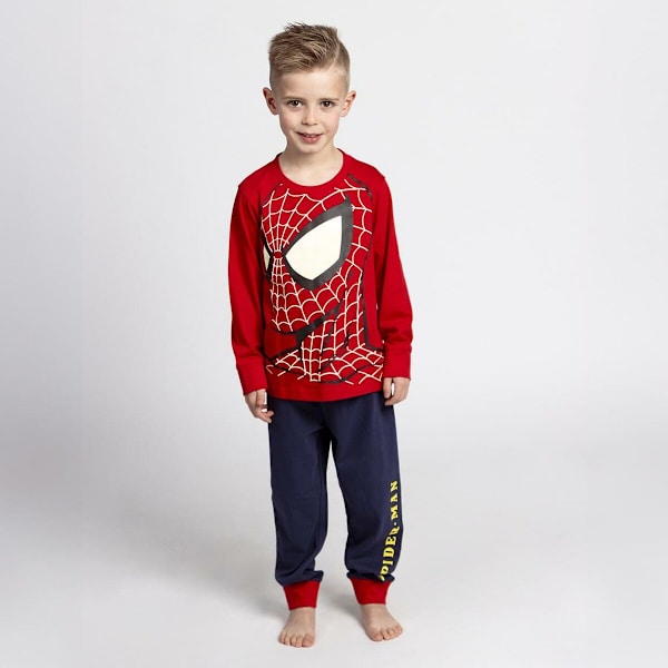 Pyjamas Barn Spider-Man Röd 4 år