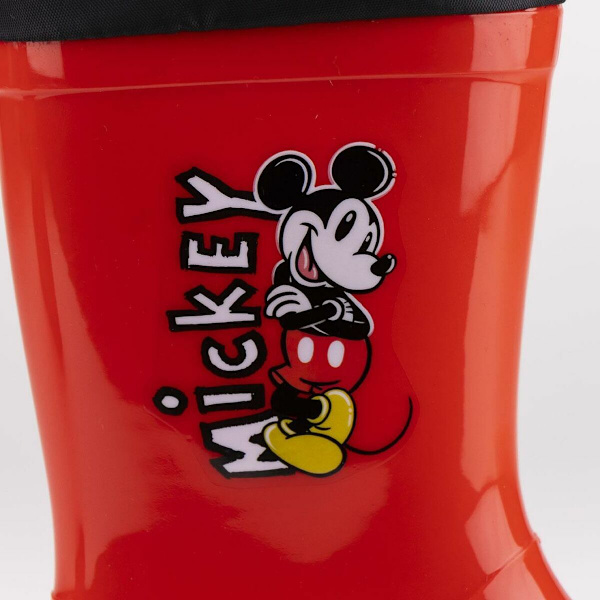 Vattenstövlar till barn Mickey Mouse Röd 26