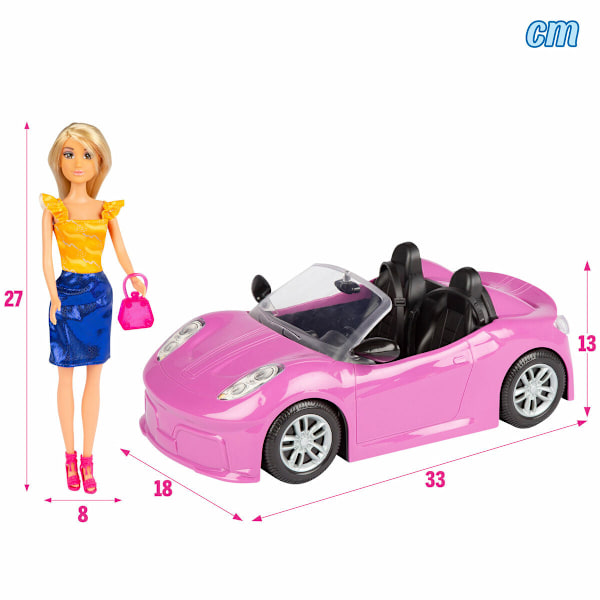 Docka Isabella 33 x 13 x 18 cm (2 antal)