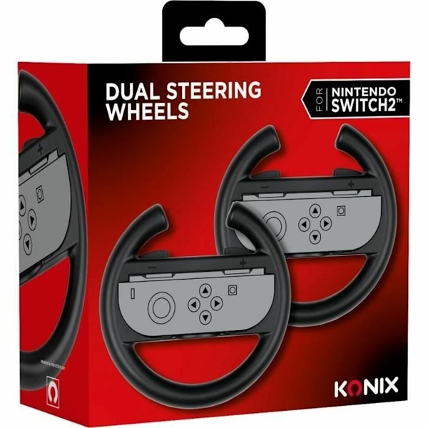 Ratt KONIX Svart Nintendo Switch