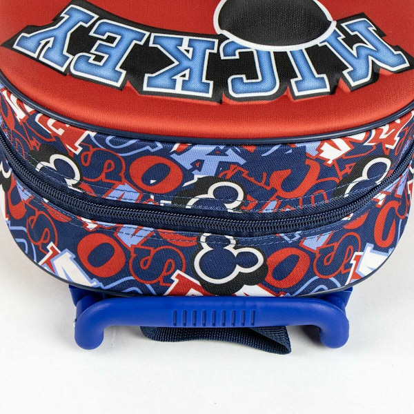 Skolväska med hjul Mickey Mouse 3D