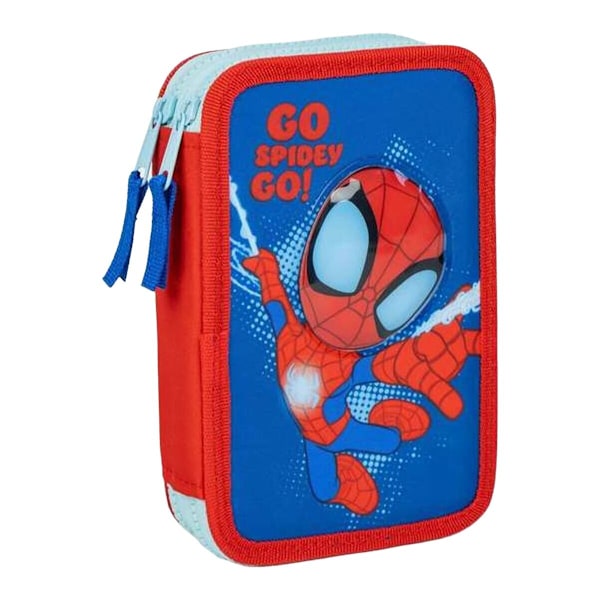 Skolväska Spidey Blå 12,5 x 19,5 x 4,5 cm
